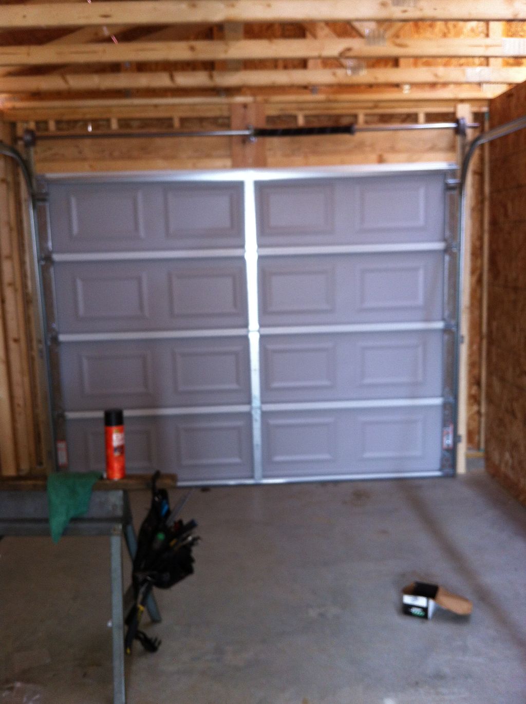 9'x7' single steel inside