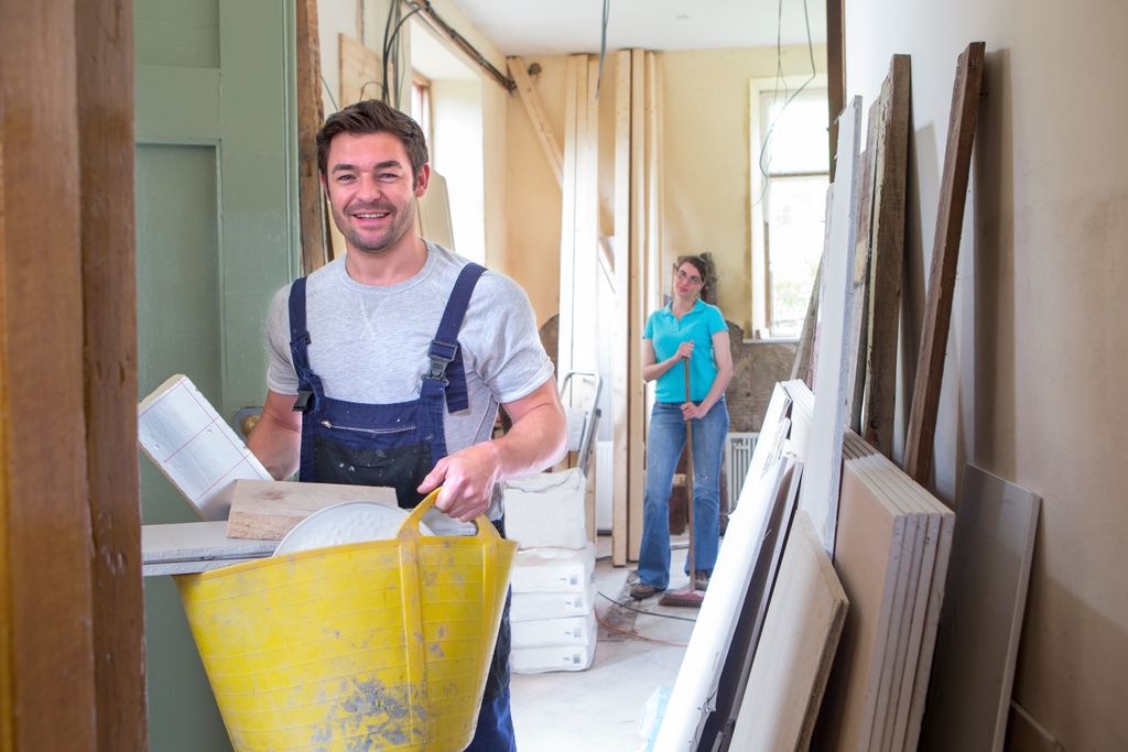 Bring us in to do your construction clean up.