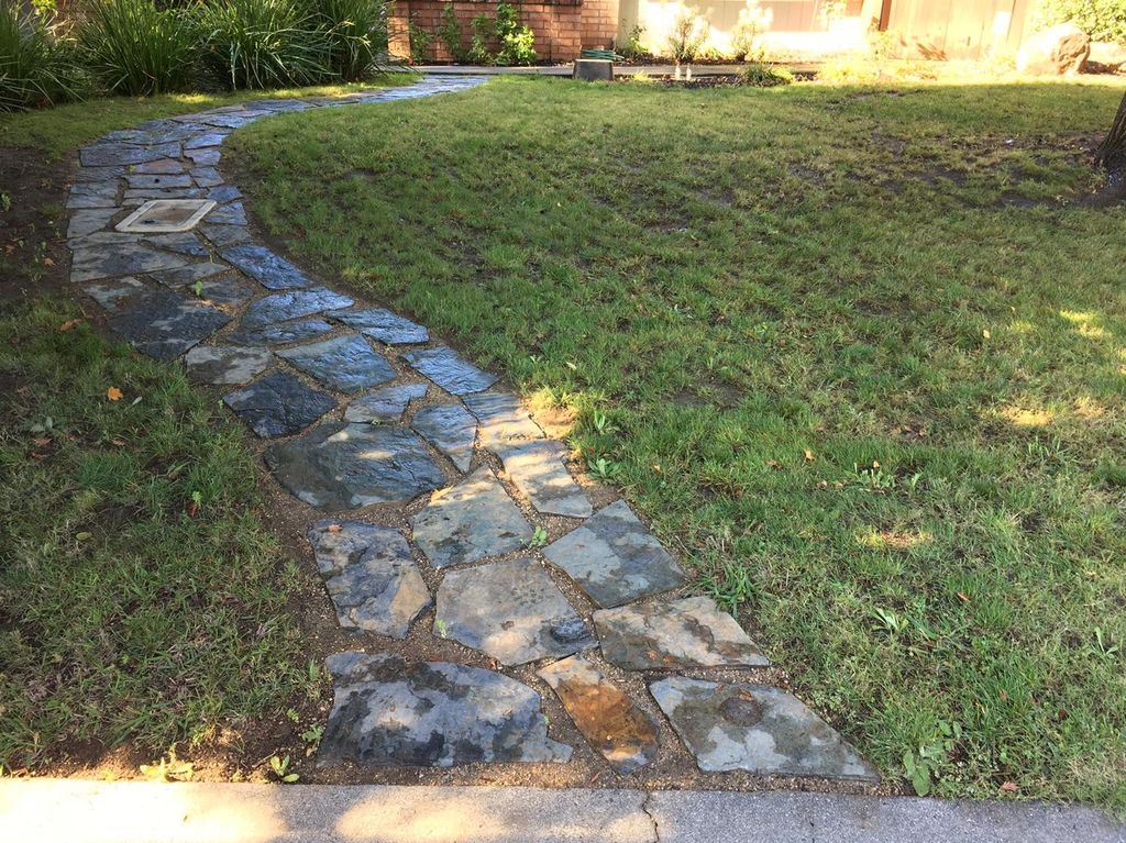 Flagstone Pathway