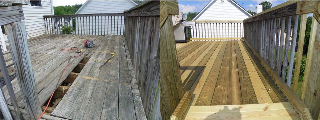 Decking Repairs
              ( MS. BETTY JOB )