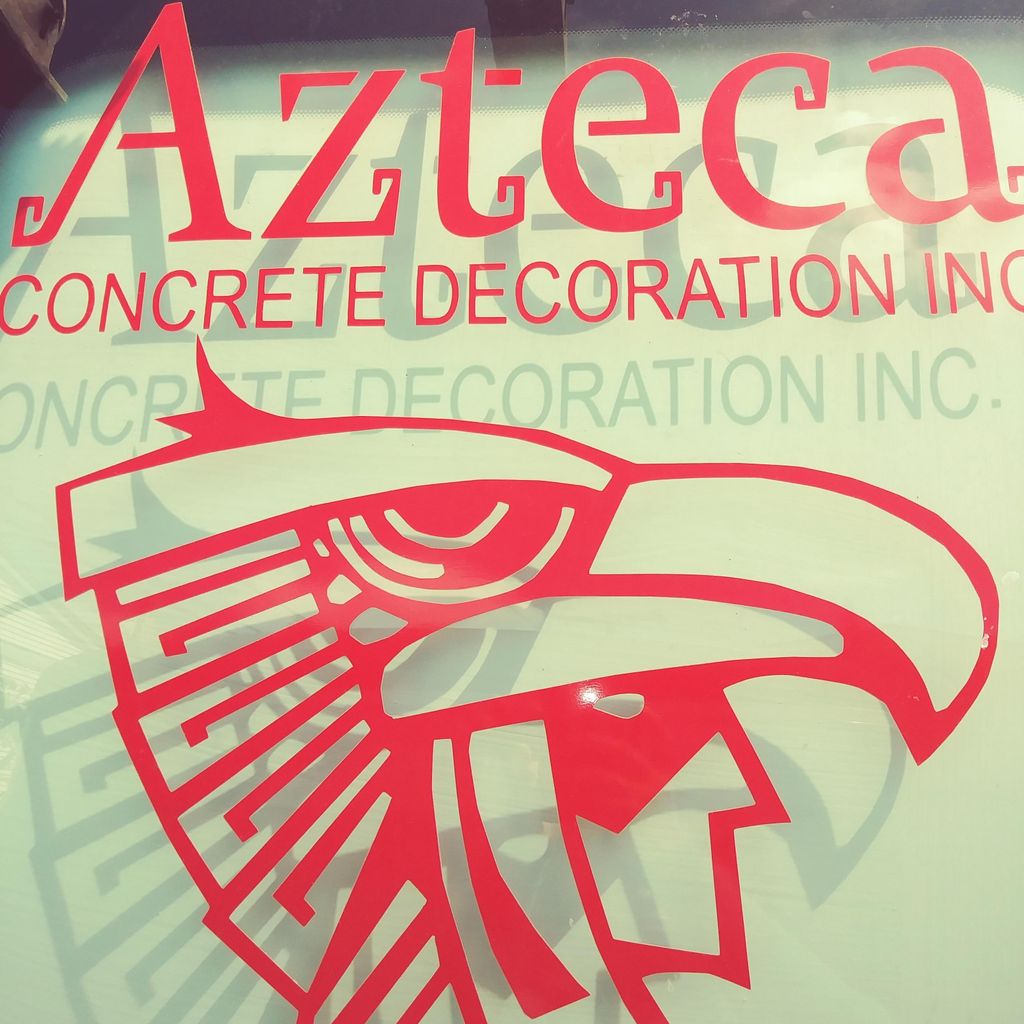 Azteca concrete decor