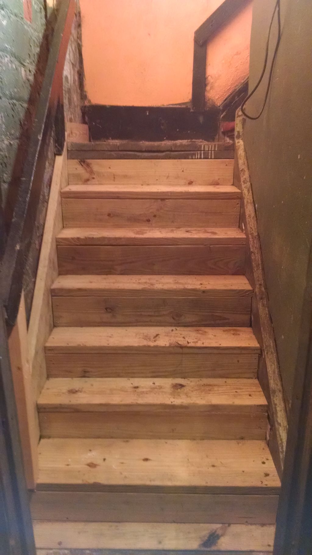 New staircase