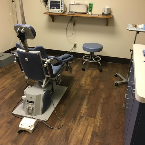 LVP installed in dentist office