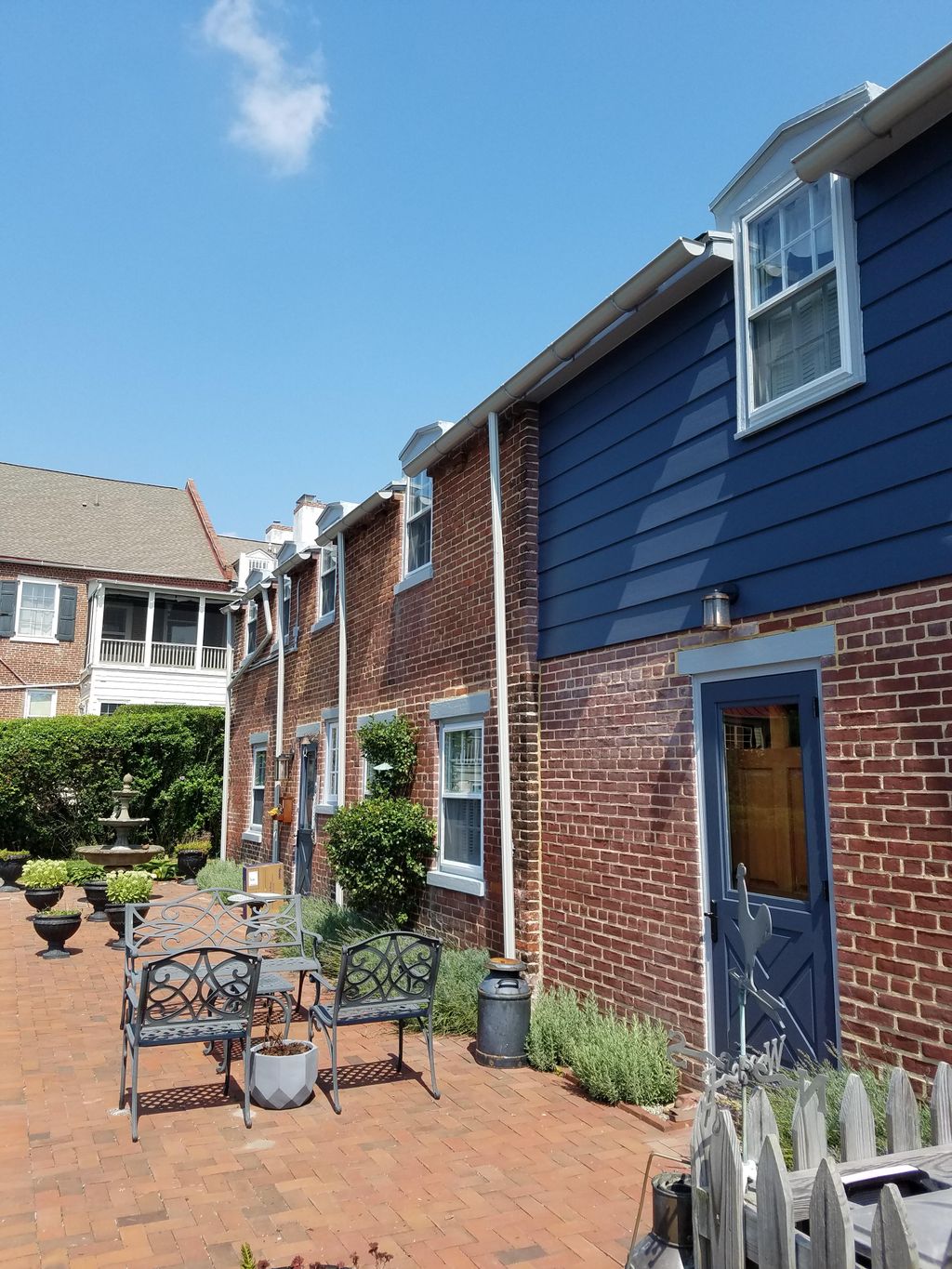 Historic home gutter installation