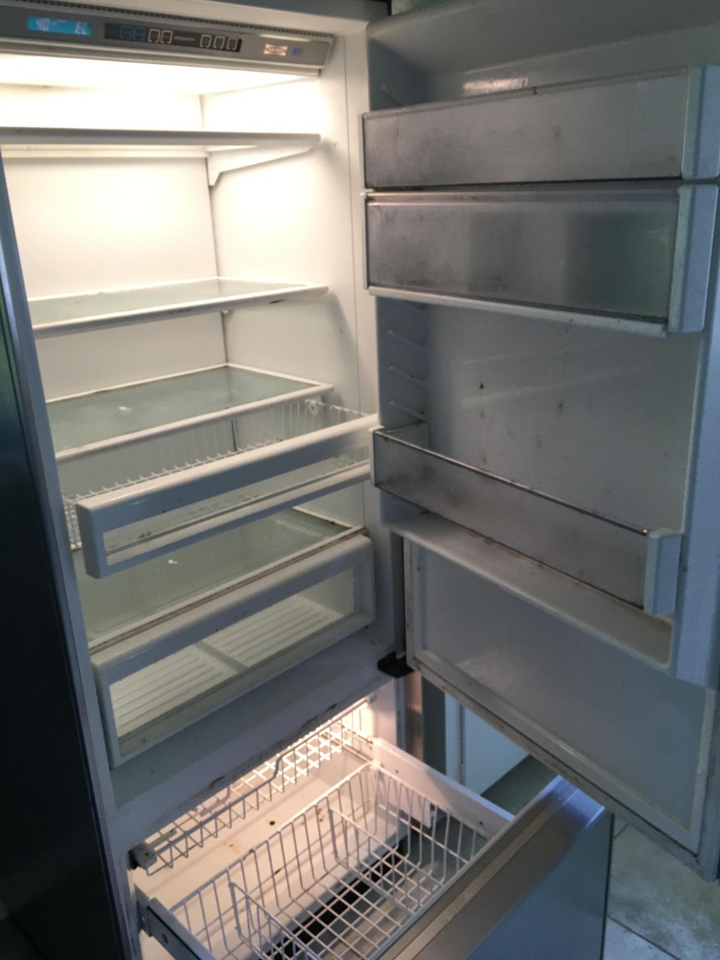 Refrigerator Before