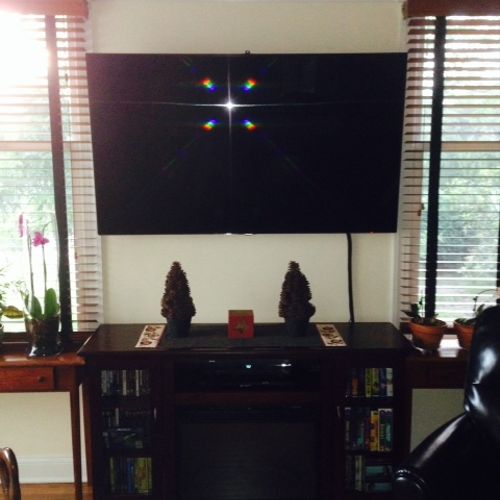 65 TV inch basic wall mount install