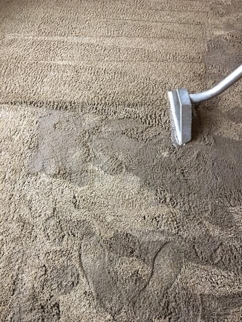 We can handle soiled carpets no problem! When we g
