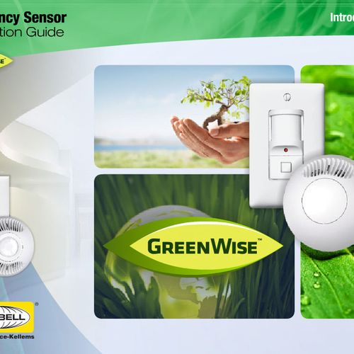 Hubbell GreenWise Occupancy Sensor Application Gu