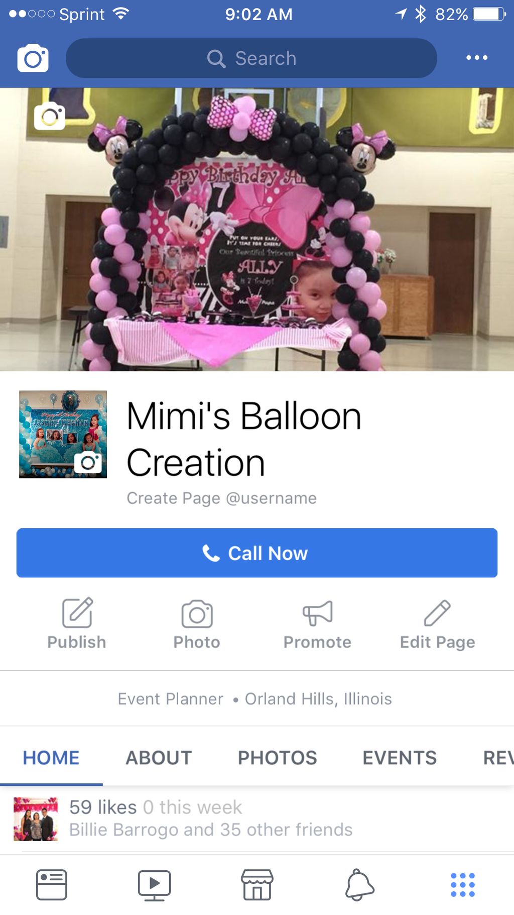 Mimi's Balloon Creation