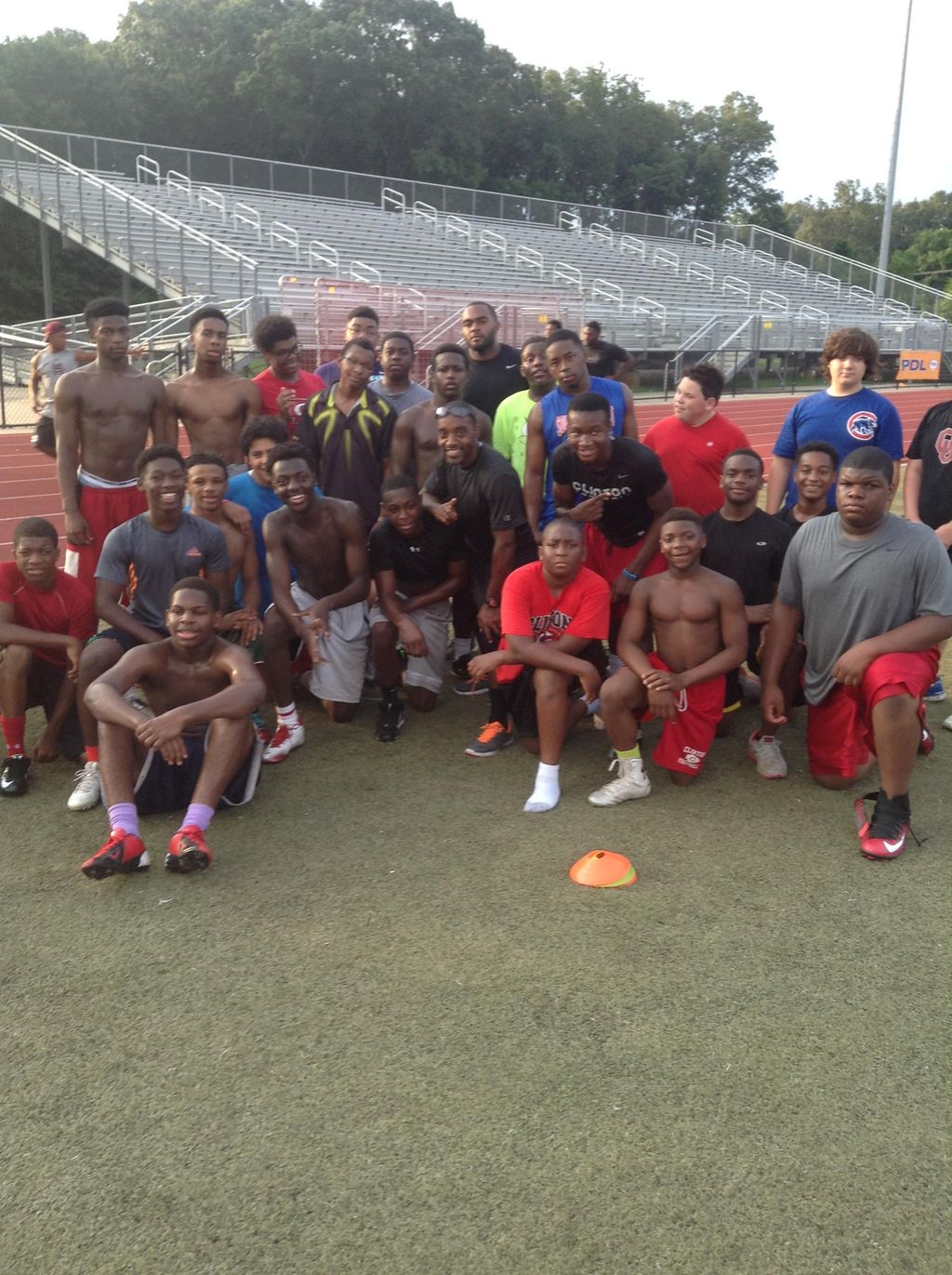 Clinton High School 9th grade team
