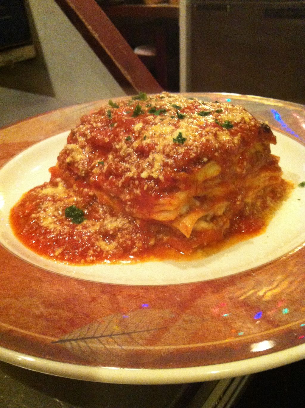 Meat lasagna