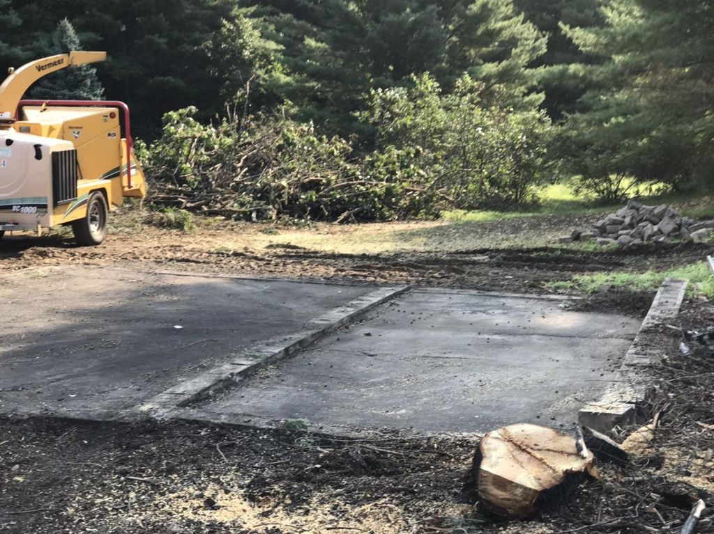 Demolition in progress 