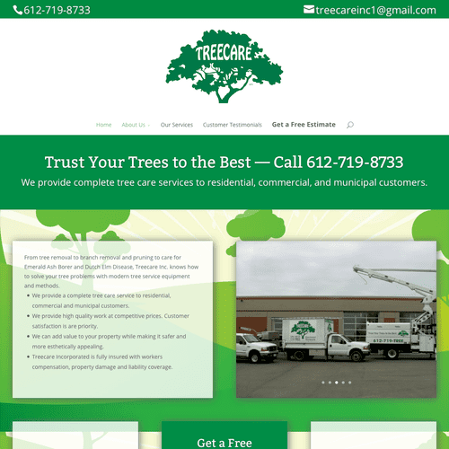Treecare  Web Design & Development