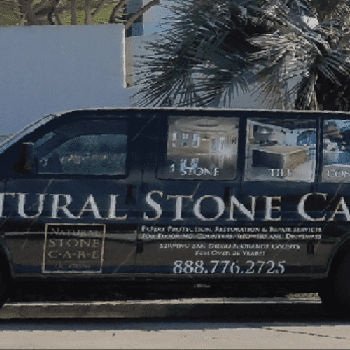 Natural Stone Care Service Van