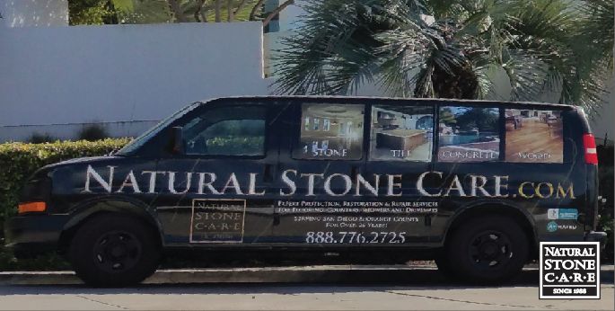 Natural Stone Care Service Van