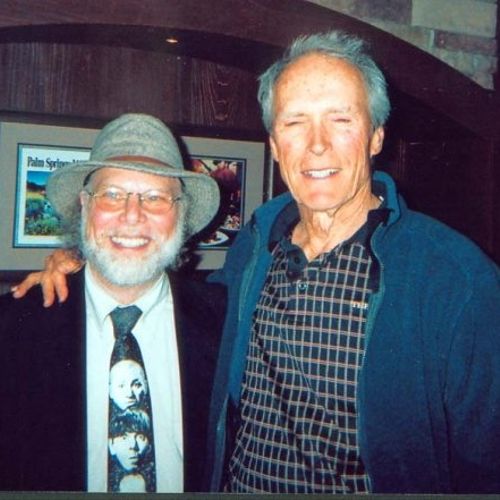 Clint Eastwood and me at Hogs Breath Inn