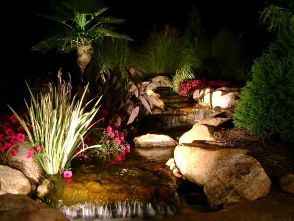 Nightlighing adds ambiance and dimension to your o