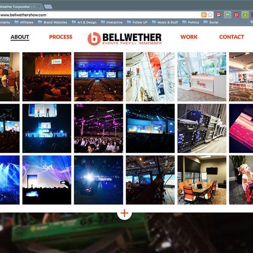 Web design: bellwethershow.com