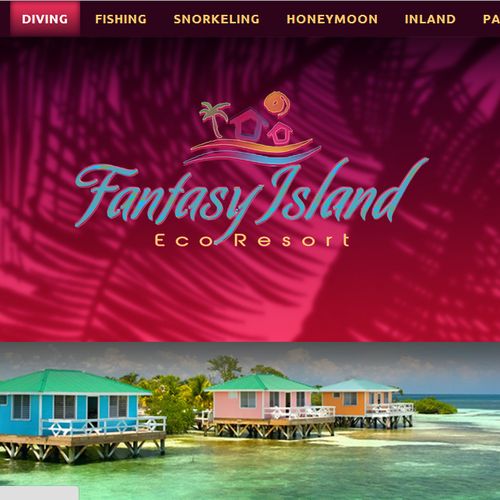 Fantasy Island Eco Resort Wordpress website. http: