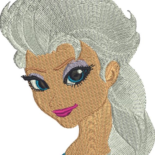 Elsa embroidered on bags, hats, jackets, t shirts.