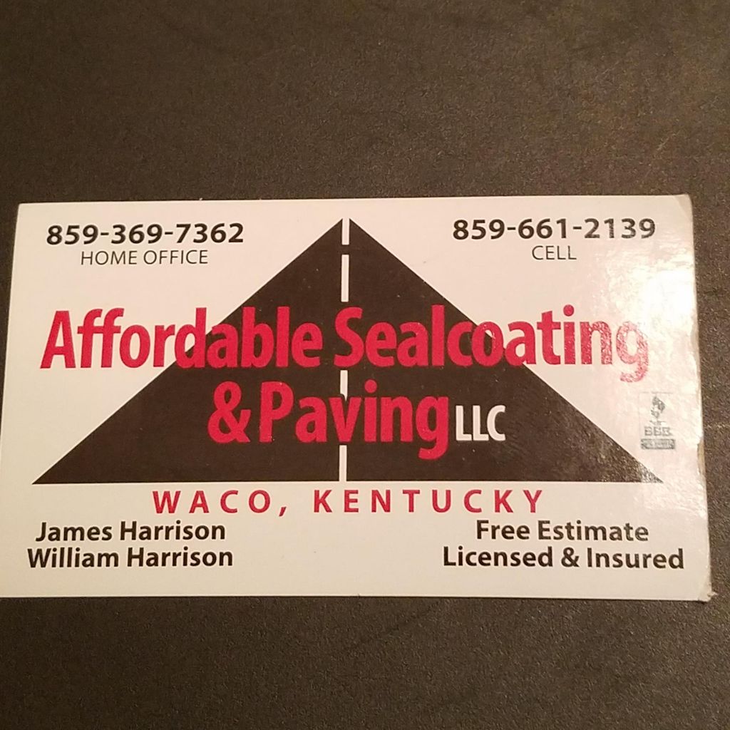 Affordable sealcoating and paving,LLC