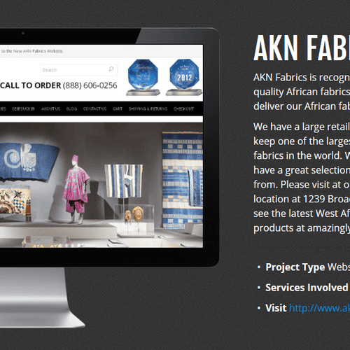 Website - AKN Fabrics