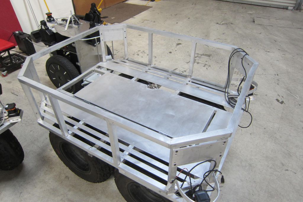 Custom aluminum frame for SLV