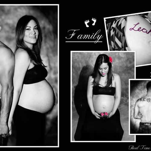 Maternity family collage!