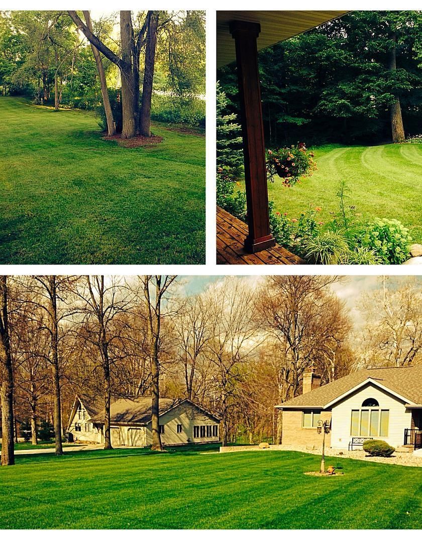 Weekly and bi-weekly lawn maintenance