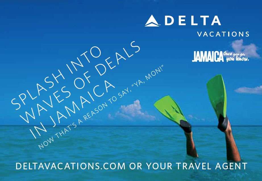 Ad for Delta Vacations