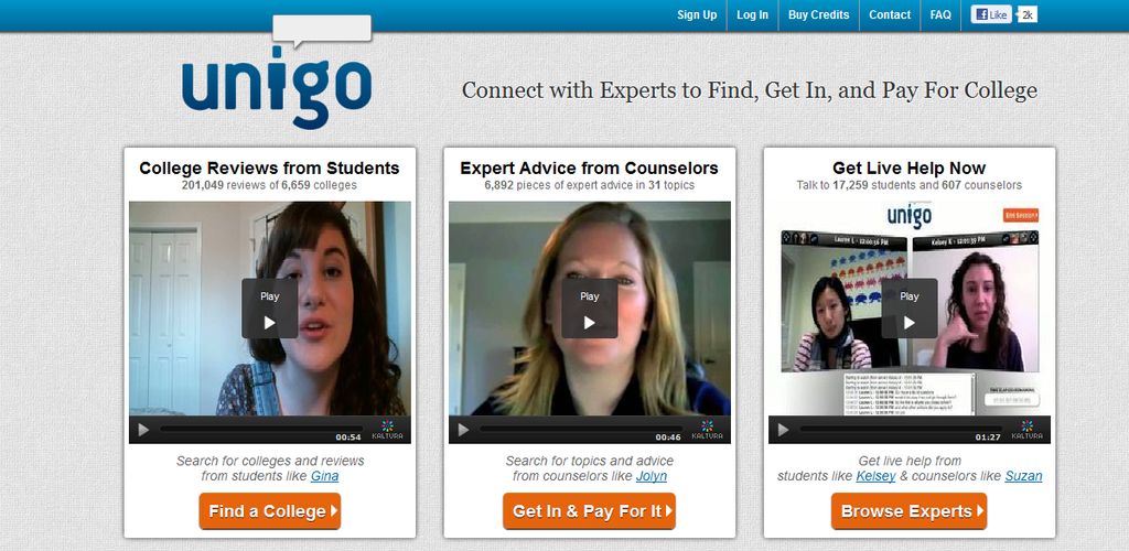 Jolyn was featured on Unigo as a college expert
