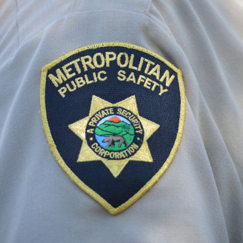 Metropolitan Public Safety's Shoulder Patch.
