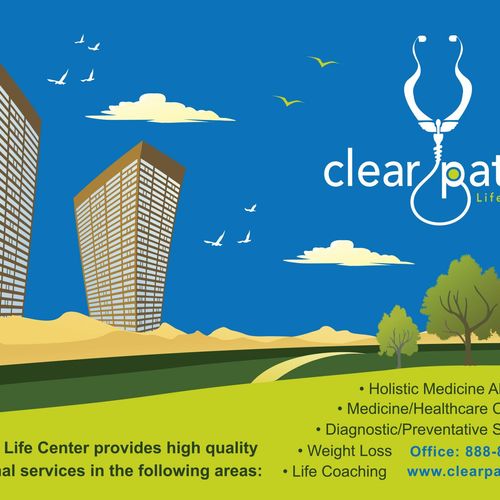 Promotional Flyer - Clear Path Life Center