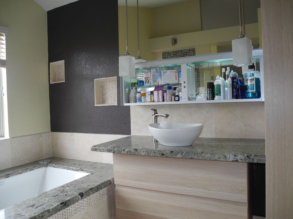 Contemporary Master Bathroom Design & Implementati