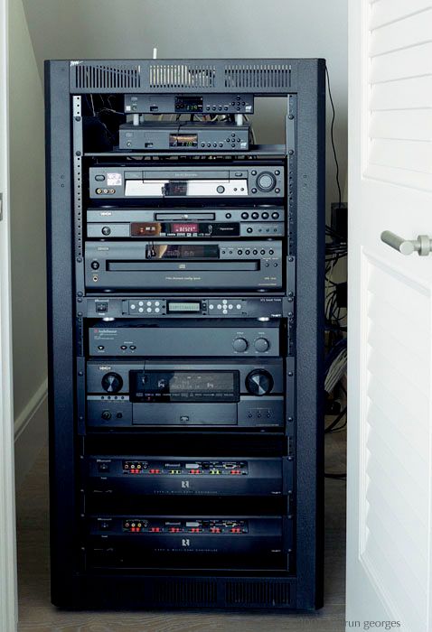 House Audio Rack
16 Zones Audio
4 TV's