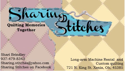 A business card I designed for the organization Sh