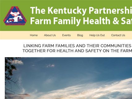 The Kentucky Partnership- website built in WordPre