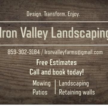 Iron valley landscaping