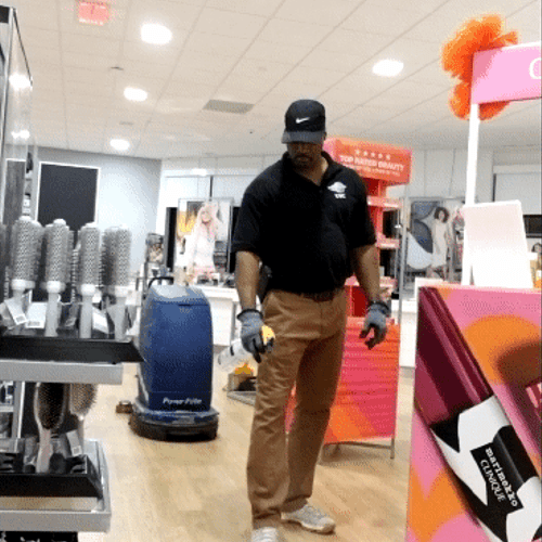 Retail Store floor Maintenance 