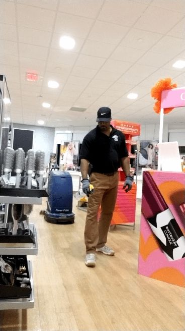 Retail Store floor Maintenance 