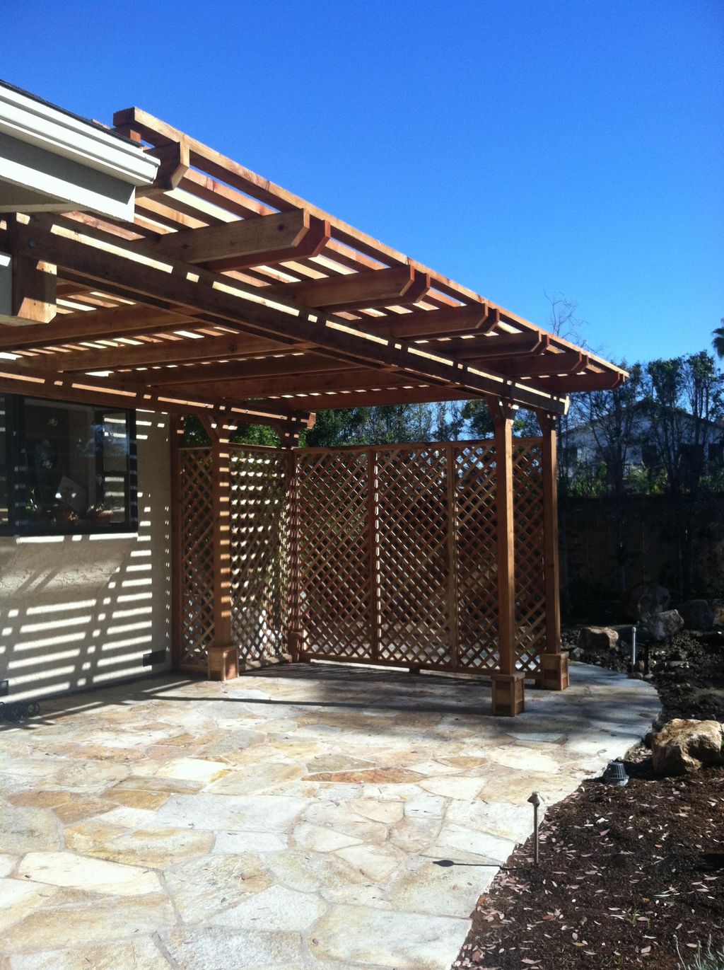 Redwood Patio Cover