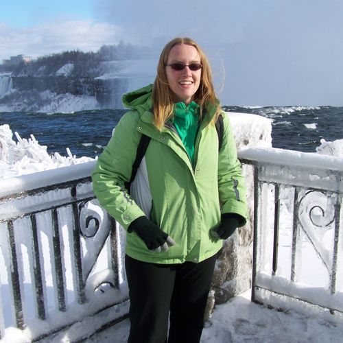 Me, December 2013. Niagara Falls.
