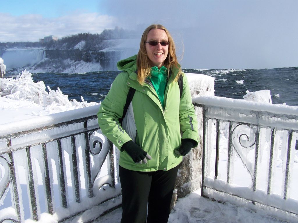Me, December 2013. Niagara Falls.