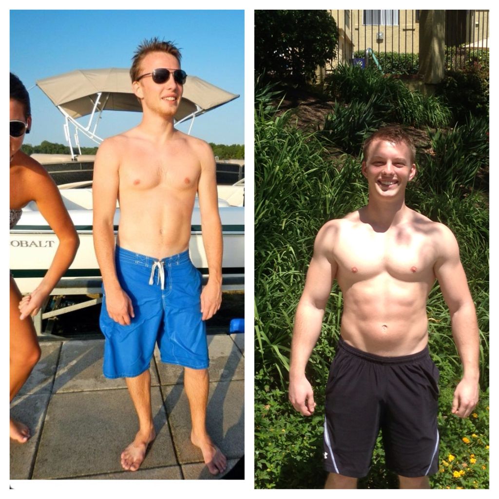 Sam's Before/After pictures after 9 months of pers