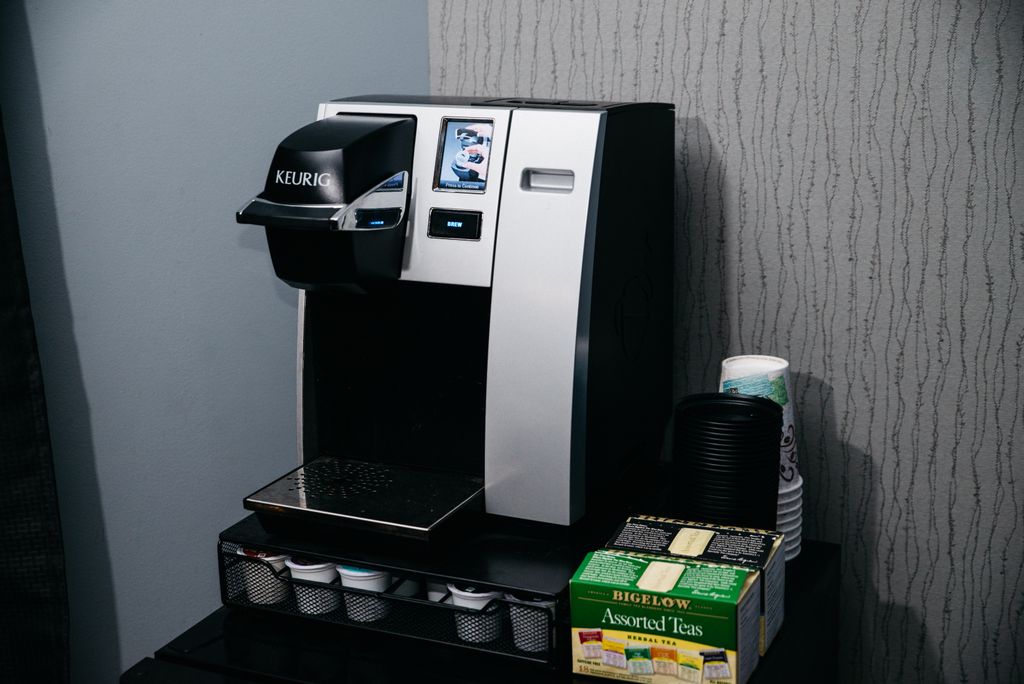 Complimentary coffee or tea