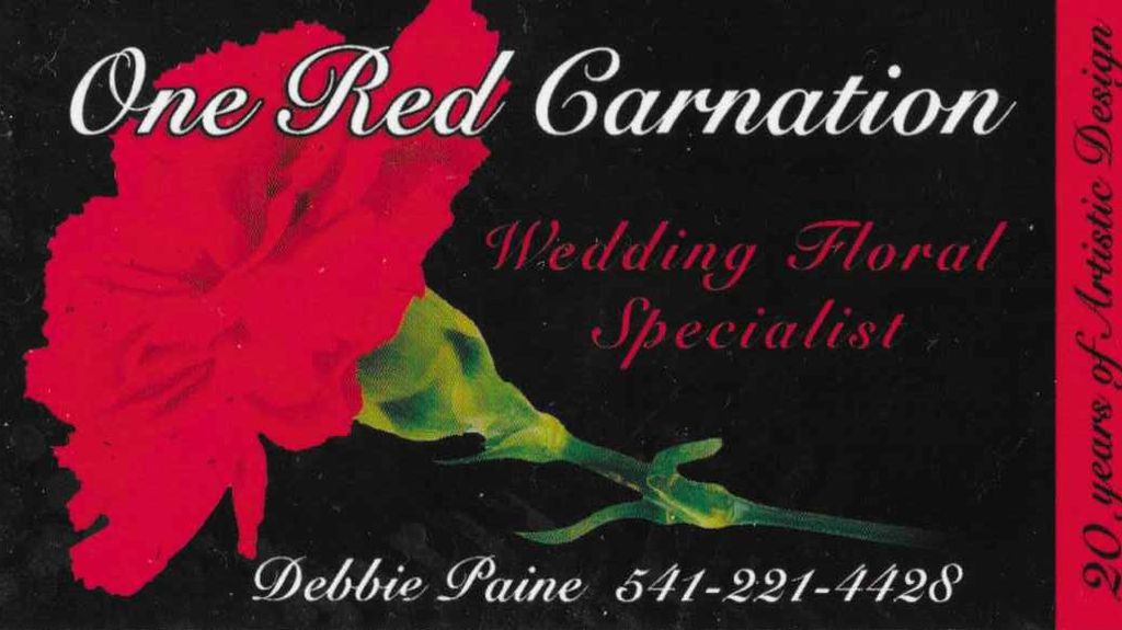 One Red Carnation
