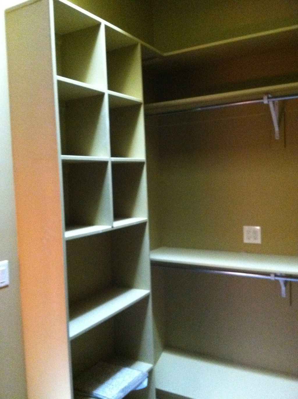 closet shelving