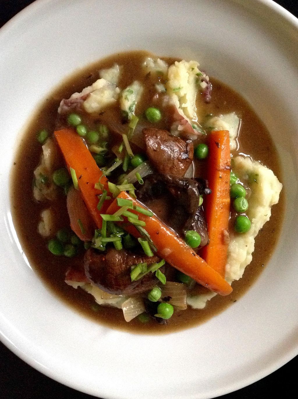 Hearty Belgian Stew with Smashed Potatoes