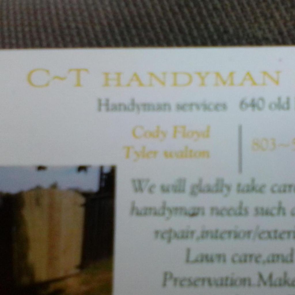 C&T Handyman services
