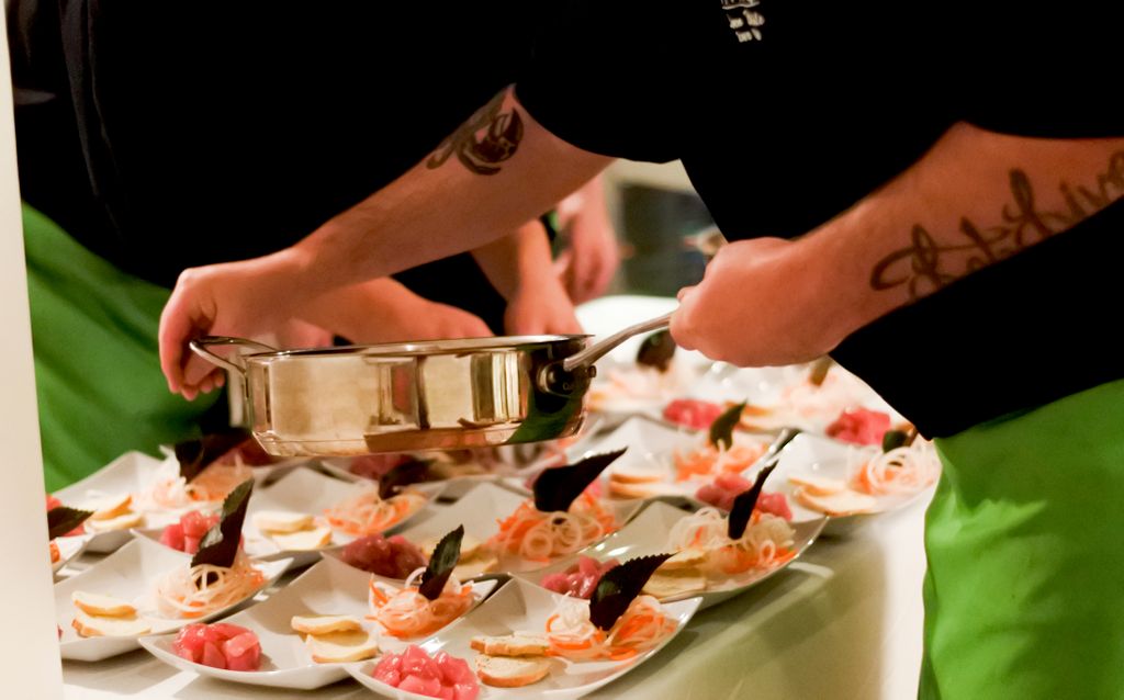 Prepping poke
